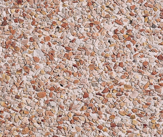 Dalle gravillonnée rose 40x40x3.5cm - MARLUX